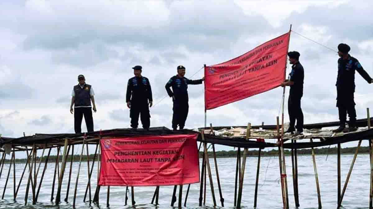 KKP Lanjutkan Investigasi dan Pembongkaran Pagar Laut di Tangerang  