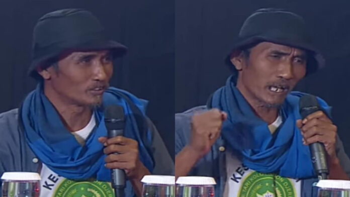Kholid nelayan yang viral karena tolak pagar laut di Tangerang
