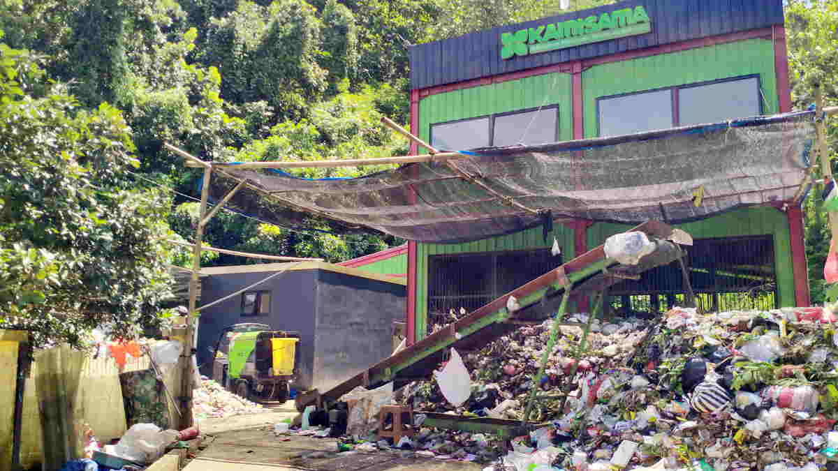 Sampah Menumpuk di Tempat Pengelolaan Kamisama, Ini Kata DLH Kota Banjar