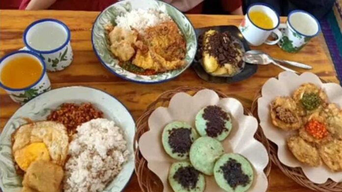 Sarapan all you can eat di Darmaji Tasikmalaya