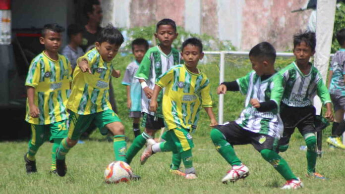 78 Tim Bertanding di Piala Kapolres Baduga Kids Football Festival di Sumedang