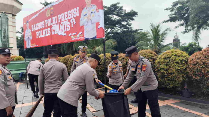 Baksos Polres Ciamis Sambut Ramadhan