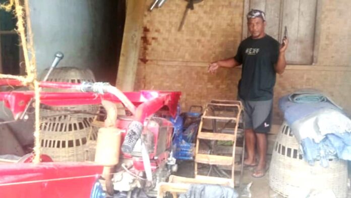 Dua mesin traktor milik Poktan di Pamarican Ciamis raib digondol maling