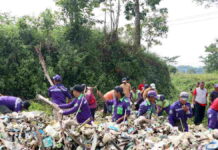 Ini yang Dilakukan DPRKPLH Ciamis di Hari Peduli Sampah Nasional