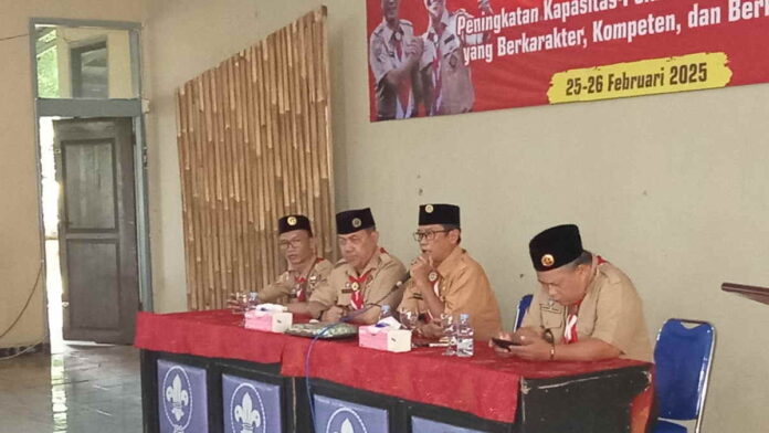 Pelatih Pembina Pramuka di Ciamis Terus di Upgrade