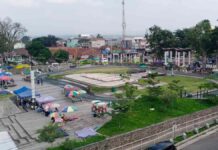 Penataan PKL di Alun-Alun Singaparna Tasikmalaya