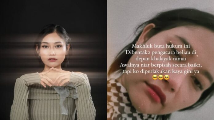 Riyuka Bunga Dibentak Pengacara Heri Horeh, Siap Bertempur