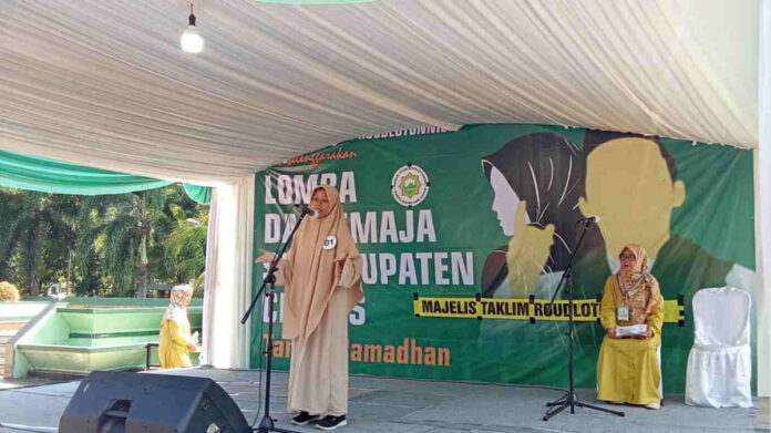 Sambut Ramadan, Majelis Taklim Roudlotunnisa Masjid Agung Ciamis Gelar Lomba Dai Remaja