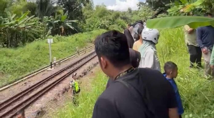 Seorang wanita tertabrak kereta api di Bojong Ciamis