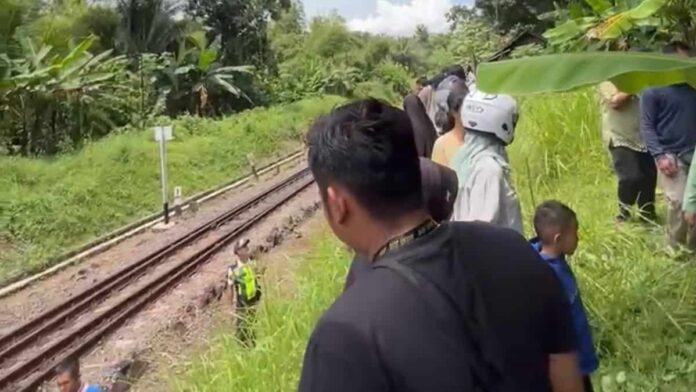 Seorang wanita tertabrak kereta api di Bojong Ciamis