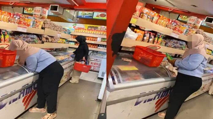 Viral Wanita Mencuri di Supermarket Bandung