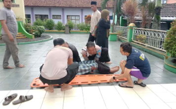 Warga Ciamis meninggal dunia di Masjid