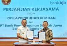 bank bjb Perkuat Sinergi dengan Kemhan, Teken MoU Layanan Jasa Produk Keuangan