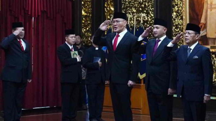 Deddy Corbuzier sebagai Stafsus Kemenhan