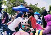 Bazar Pakaian Murah Ramadan di Kota Banjar