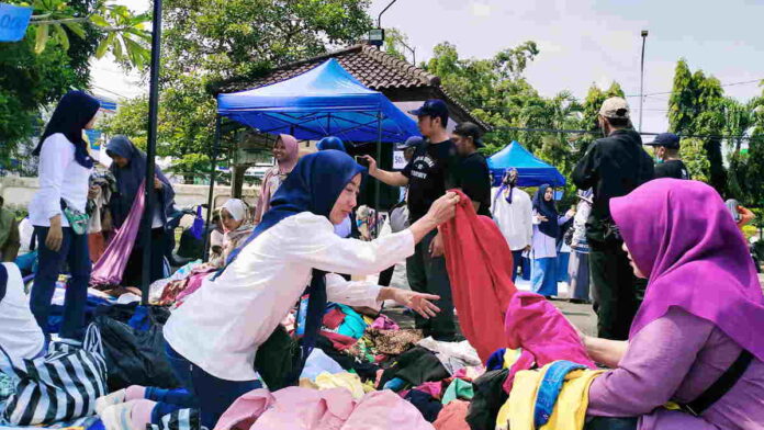 Bazar Pakaian Murah Ramadan di Kota Banjar