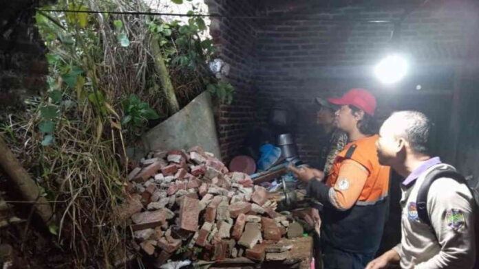 Bencana Alam Akibat Hujan Deras Melanda Panumbangan Ciamis