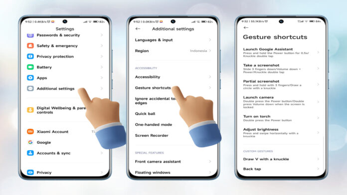Fitur Gesture di Xiaomi, Mempermudah Navigasi Tanpa Tombol