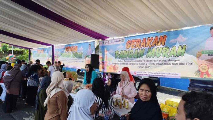 Gerakan Pangan Murah di Ciamis