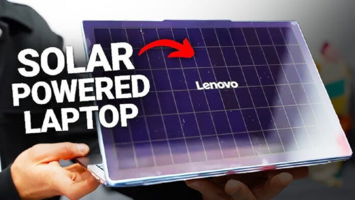 Lenovo Yoga Solar PC Hadir di MWC 2025 dengan Panel Surya