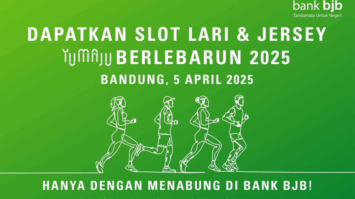 Menabung di bank bjb Gratis Slot Lari 5K dan 10K Yumaju Berlebarun