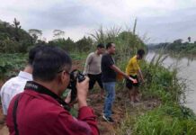 Pelajar lompat ke Sungai Citanduy