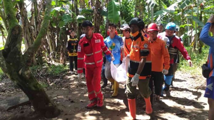 Jenazah pelajar yang loncat ke Sungai Citanduy