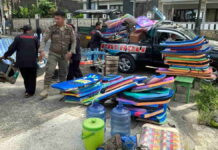 Sidak PKL di Pantai Pangandaran