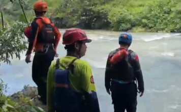 Bocah 4 tahun hanyut di Tasikmalaya