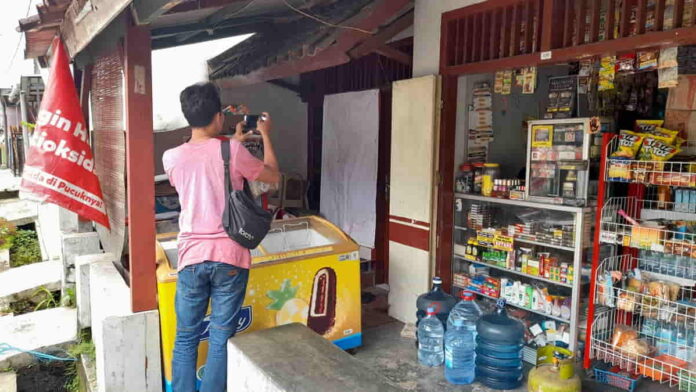 Warung di Kota Banjar dibobol maling