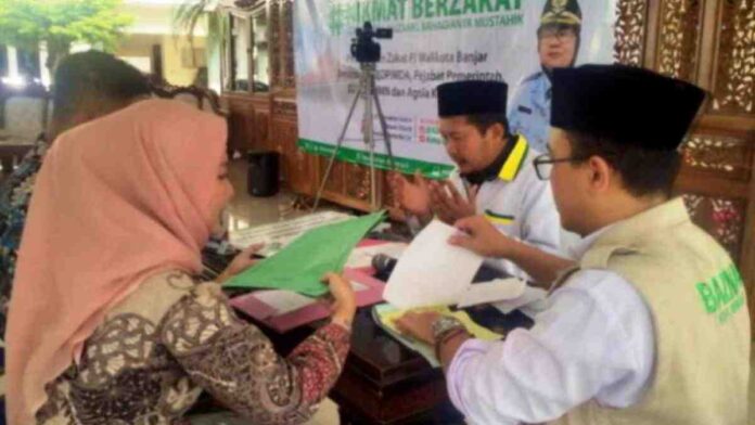 Zakat fitrah kota Banjar